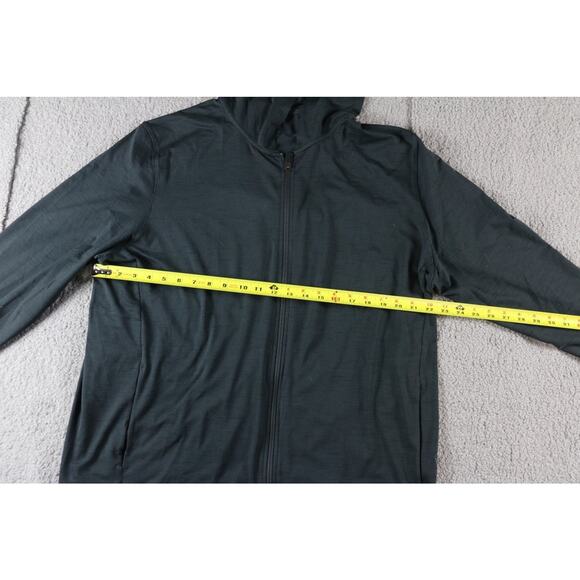 Nike Hoodie Mens XL Black Yoga Dri Fit Full Zip Sweatshirt - Picture 5 of 6